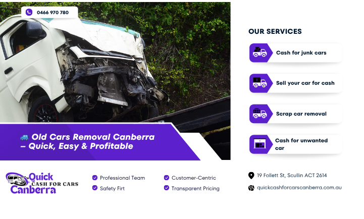 Old Cars Removal Canberra