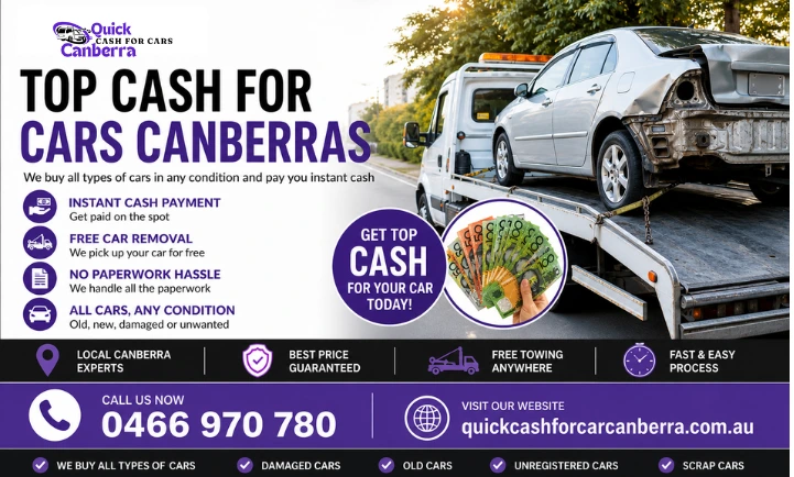 top cash for cars canberra