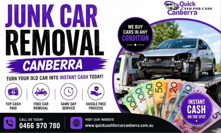 junk car removal canberra