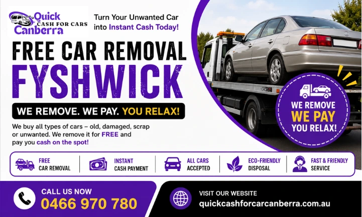 free car removal Fyshwick